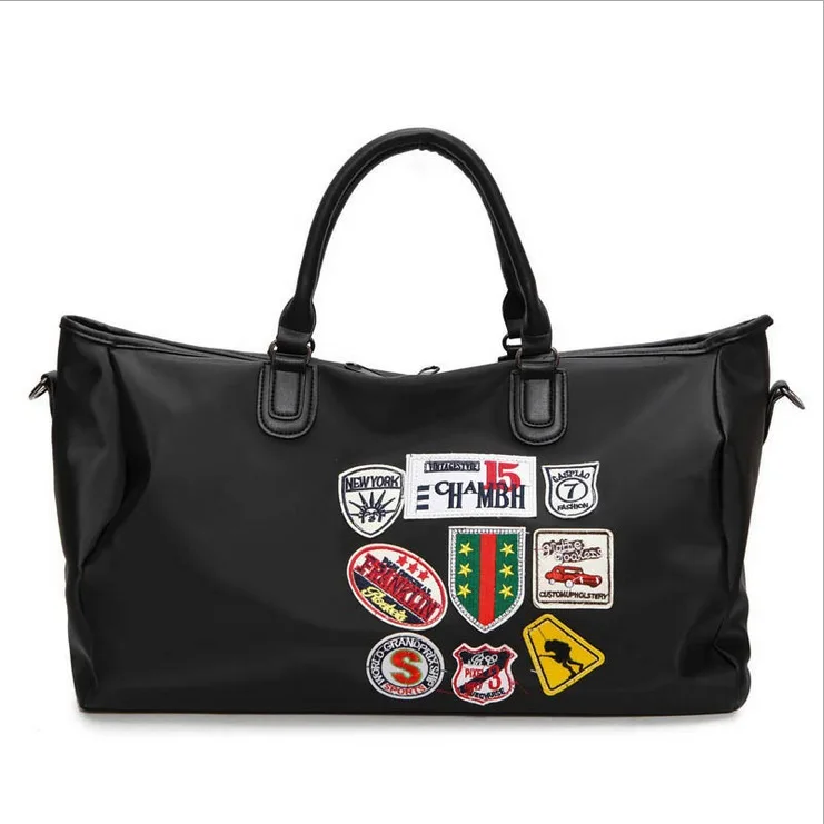 

V-038 Custom logo high quality fashion gym bag duffel weekend travel bags