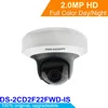 Hikvision 2.0MP CCTV Camera Specifications Scan CCD DS-2CD2F22FWD-IS IP66 1080P IP Camera With Voice Recorder