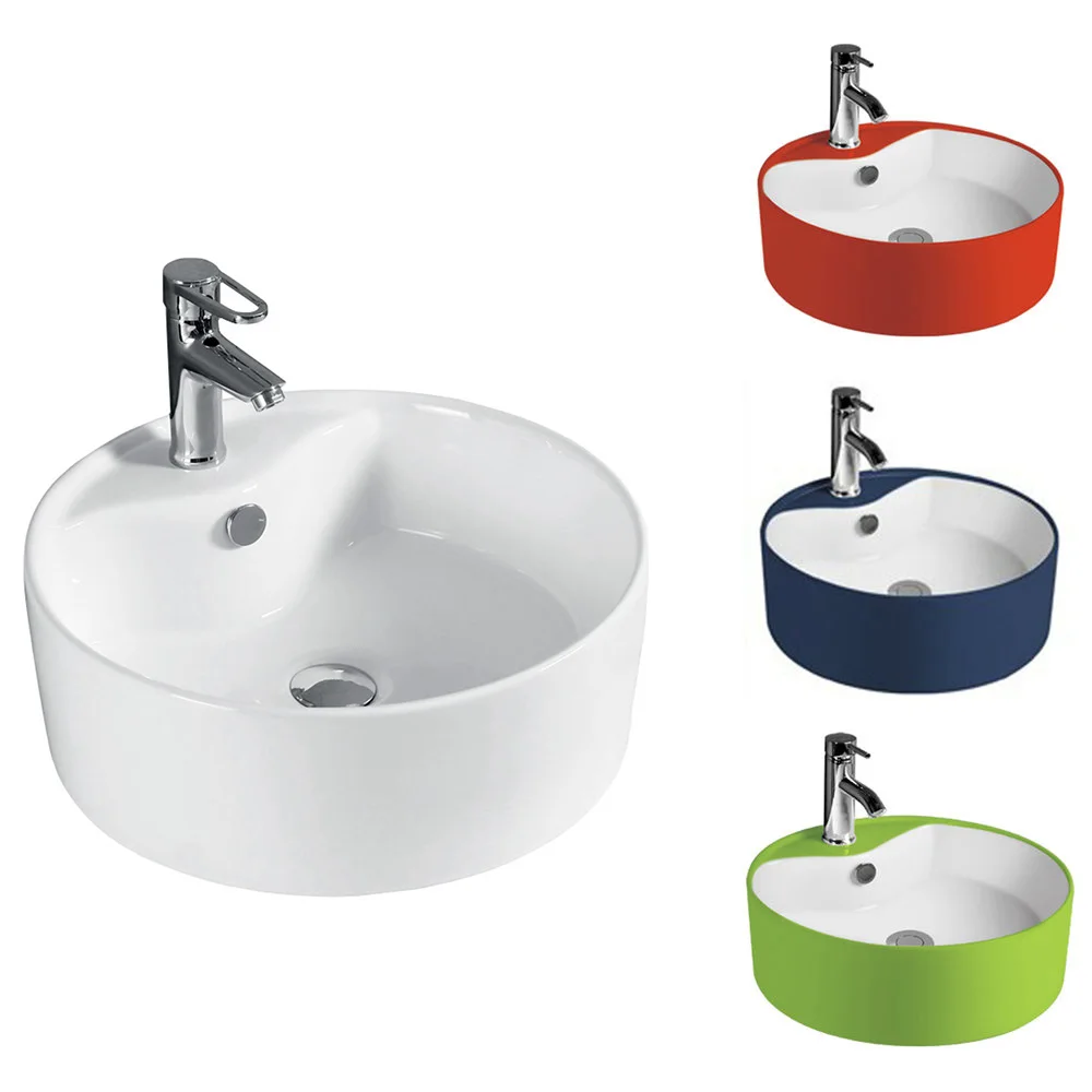 color wash basin
