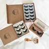 Wholesale Private Label Customized Packaging China Real Mink Fur Eyelashes Vendors Creat Your Brand 5D Mink Luxury Eyelashes