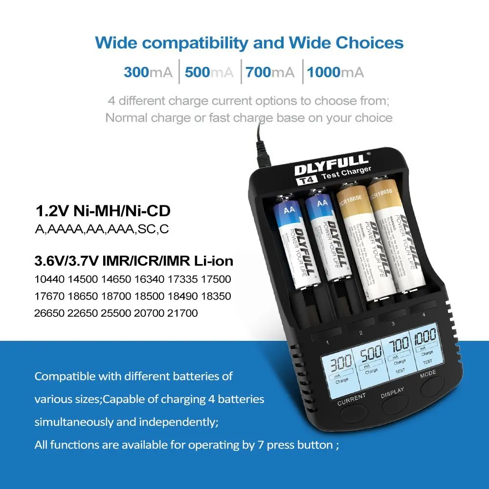 4 Bay 3.7 V Lithium Battery Charger 32650 Liion Battery Charger Buy 3.7 V Battery Charger