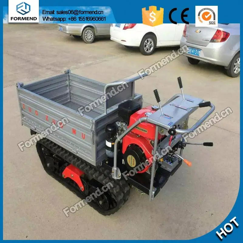 

High quality gasoline engine power mini dumper crawler mini dumper truck