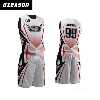 red and white jersey basketball