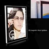 Factory price DS magnetic aluminum profile led advertising light box for window hanging display