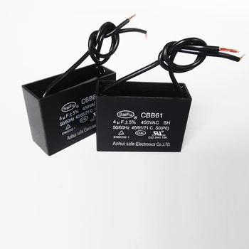 A Class Cbb61 2uf 400v 3 Wire Ceiling Fan Capacitor Buy Cbb61