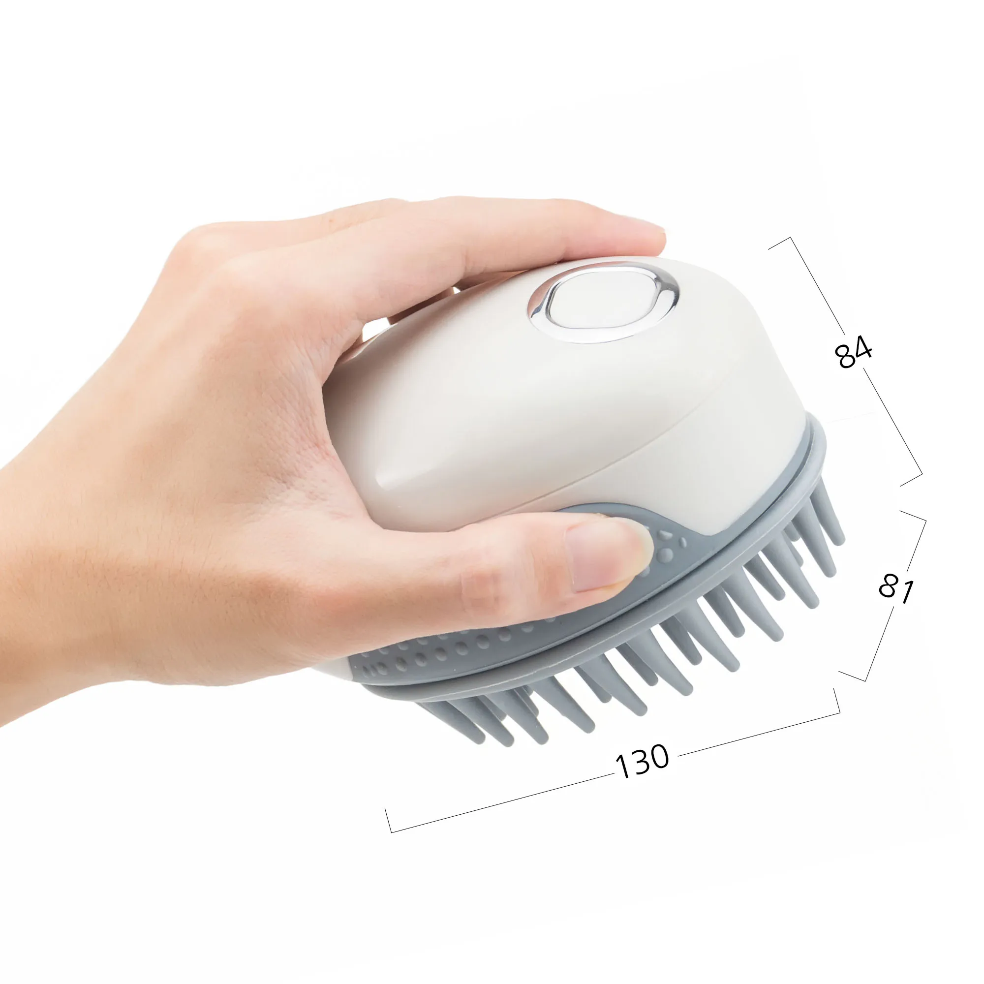 Electric scalp brush hair growth head massager