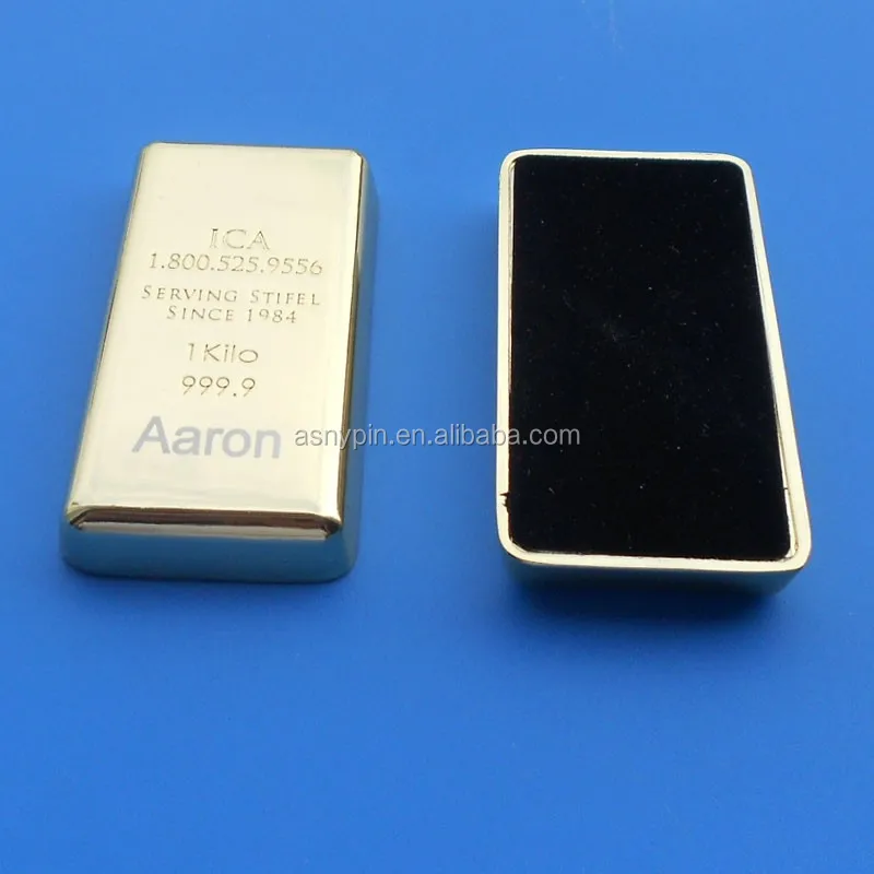 gold bar paper weight