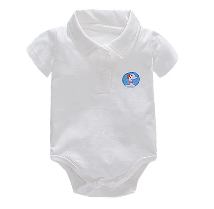

wholesale clothes newborn romper baby collar bodysuit plain, Customized