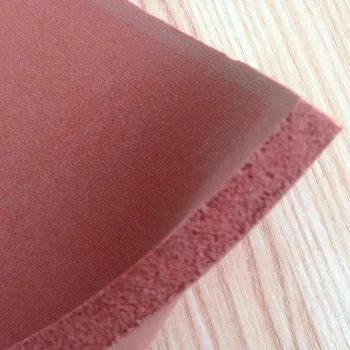 low hardness various color silicone sponge rubber sheet