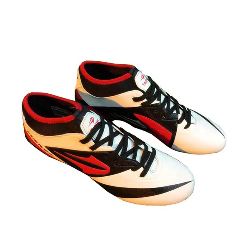 

New design football shoes brand durable training soccer shoes for men, Black with green