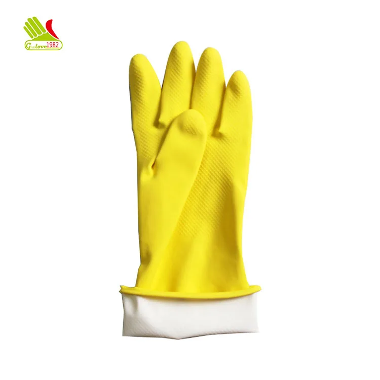 decorative rubber kitchen gloves