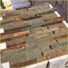 Cheap rust slate stone wall cladding panels
