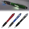 New Design Led Light Up Soft Touch Screen Custom Cheap Plastic Promotion Beverly Ball Pen With Logo