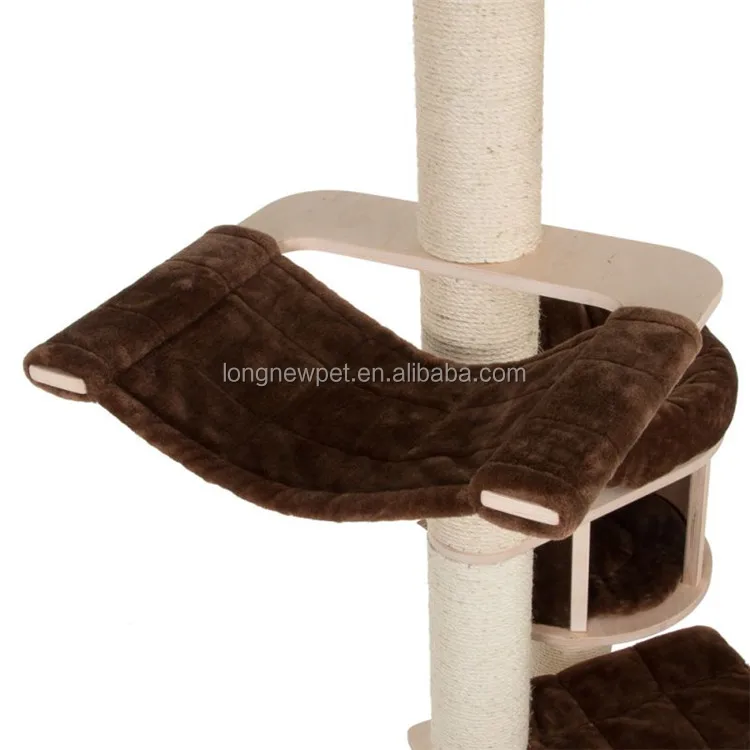 Natural Paradise Cat Tree Condo Tower Cat Furniture For Large Cats