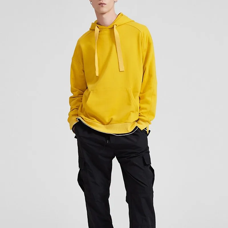 Cheap Plain White Cotton Hoodie Men Oversized Hoodie Fleece Hoodie