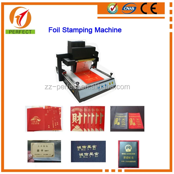 Pf 320 Digital Gold Foil Ribbon Printer Machine For Printing On Satin