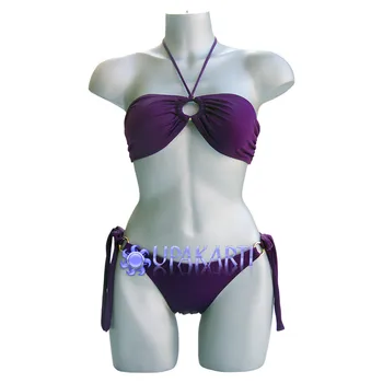 dark purple bathing suit