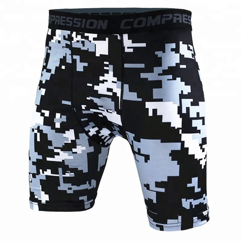 

High Quality Men Gym Fitness Compression Short Quick Dry Breathable Running Short Custom Logo Men Training Short, Customized colors