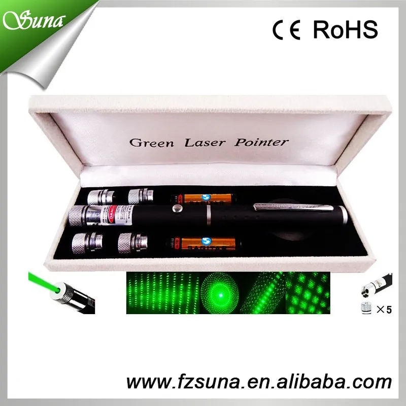 

Good Sale In Market 5 in 1 Laser Pointer Red With 5pcs Patterns, Black