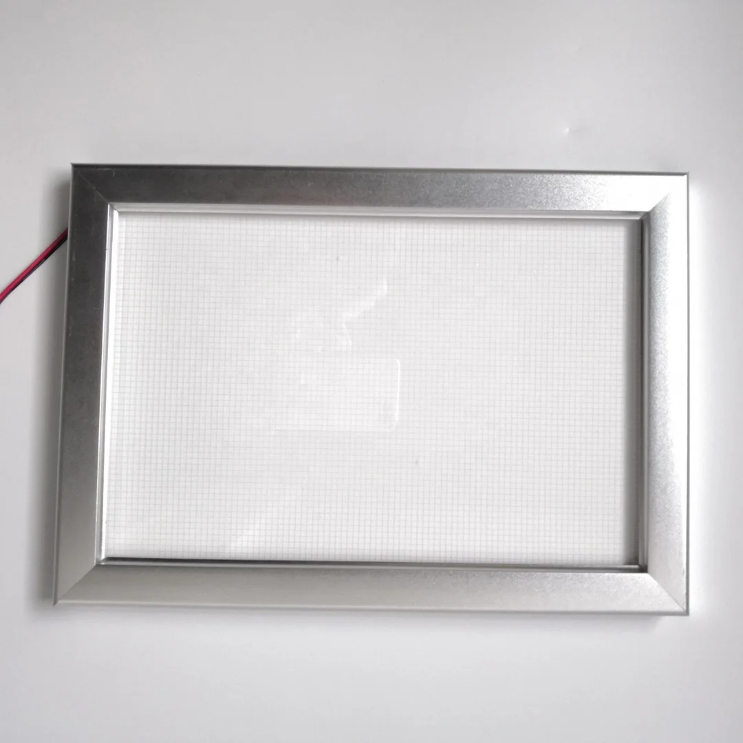 
aluminum snap frame outdoor thin led light box 