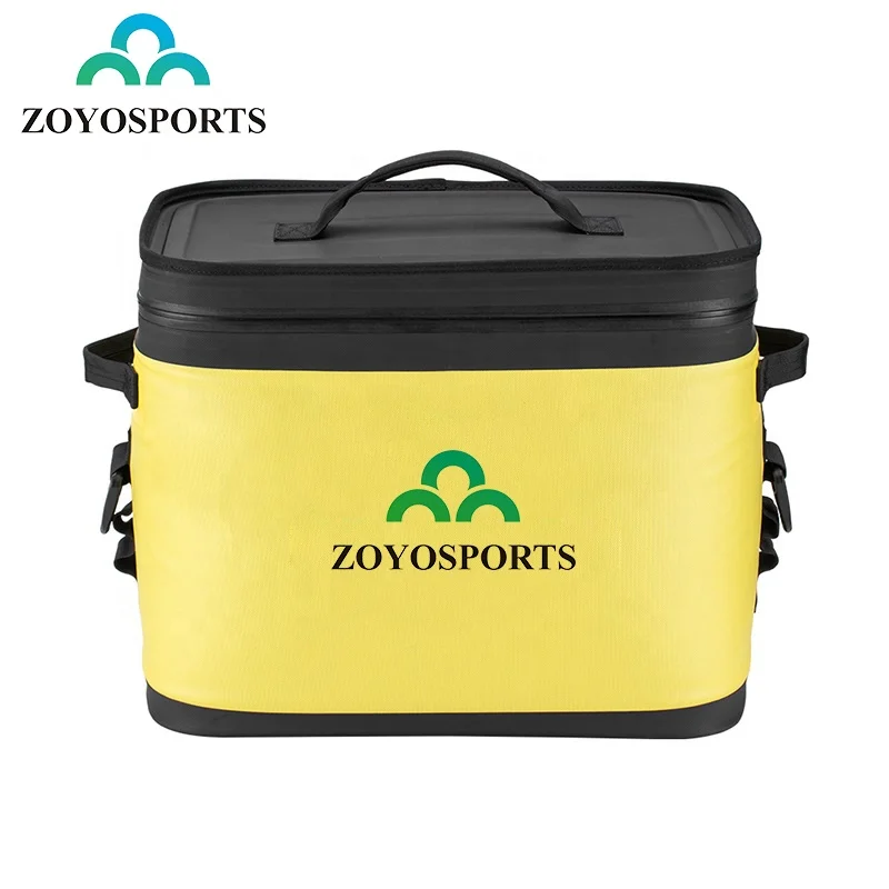 

LOW MOQ OEM ODM Cycling Durable Portable Airtight Leak-proof Insulated cool bags Outdoor Car Camping Picnic Ice box Cooler Bag, Grey, yellow,black