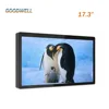 VESA 100mm Installing Holes 17.3 Inch Open Frame LCD Monitor Metal Frame 10- Point Capacitive Multi Touch 1920x 1080 IPS Panel