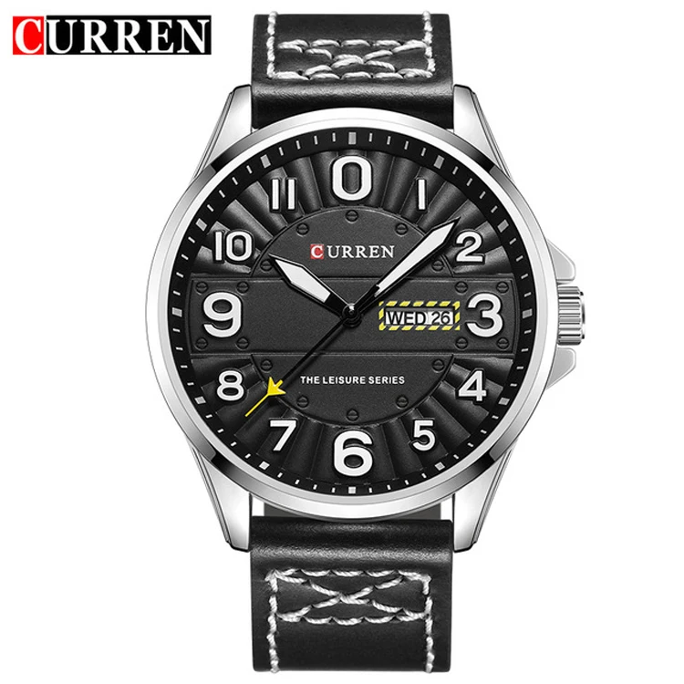 

CURREN 8269 Clock Men Wrist Watch Man Top Brand Luxury Sports Male Watches Leather Army Military Mens Wristwatch