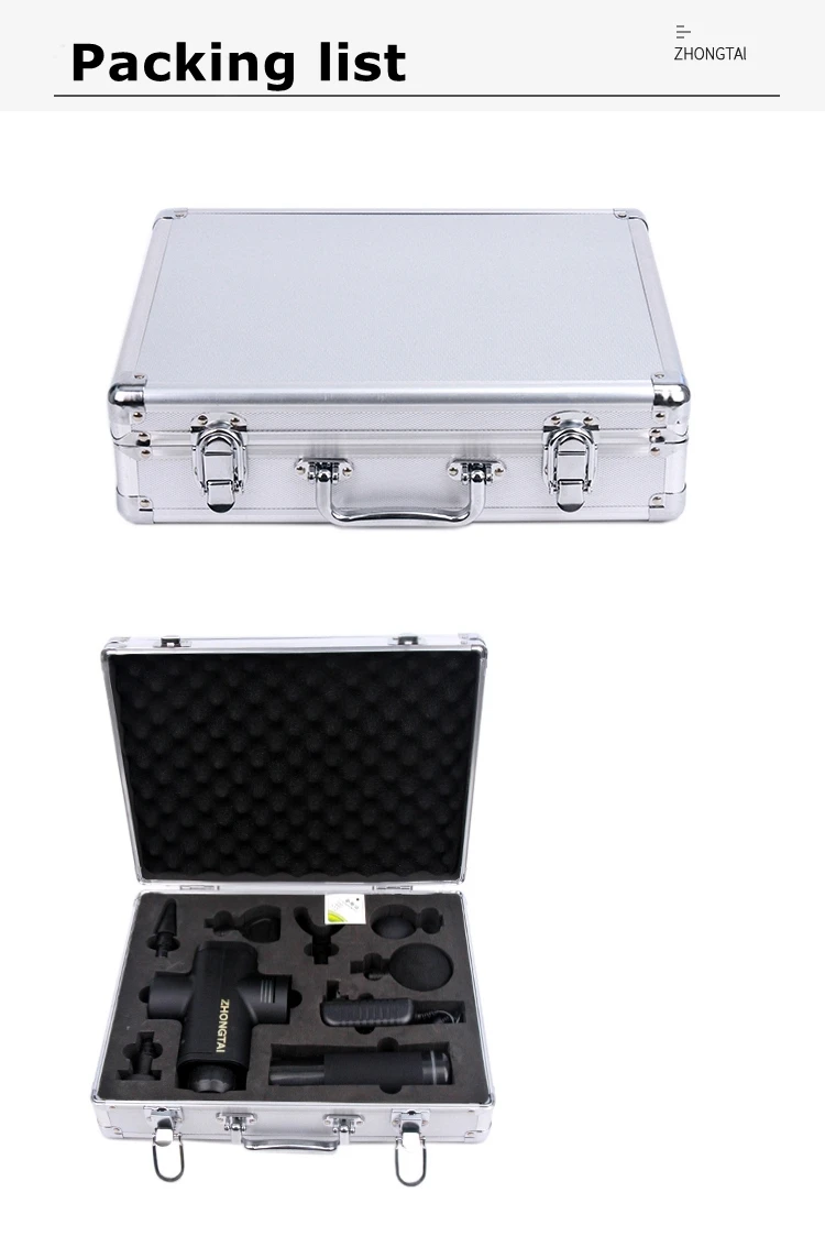 zaiqiang Pro 2 Welcome OEM Massage Gun Machine Sports Fitness Healthy Sports Gifts for Muscle Relax Muscle Massage Hammer