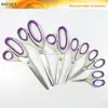 SHO0018-23 CE Certificated PP+TPR various kinds plastic household scissor set