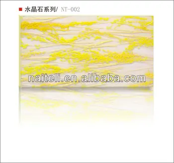 Interior Shower Partition Backlit Decorative Resin Wall Panel
