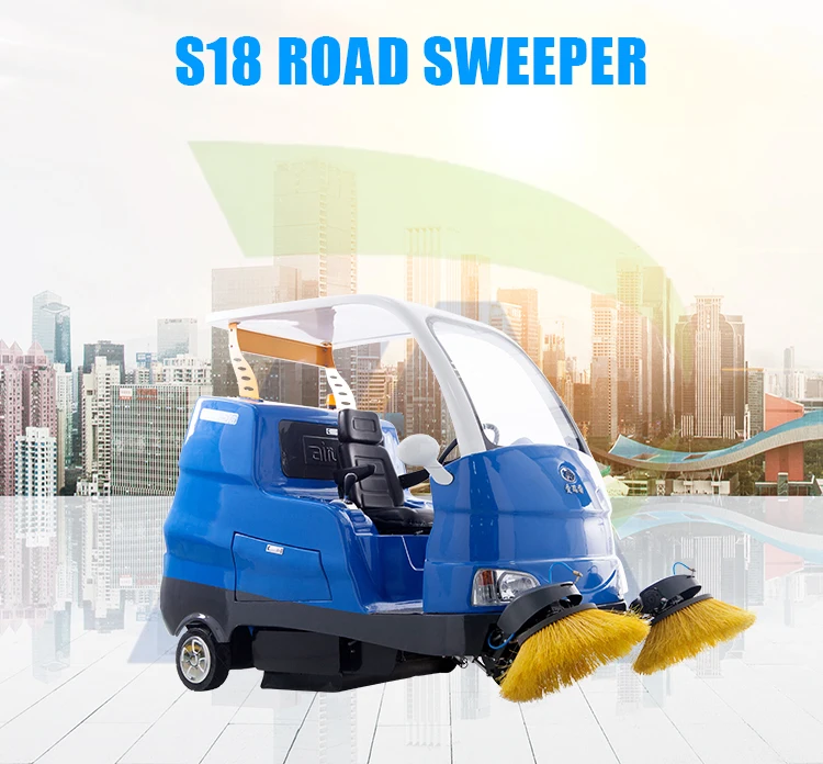 S18 Good quality road sweeper for industry