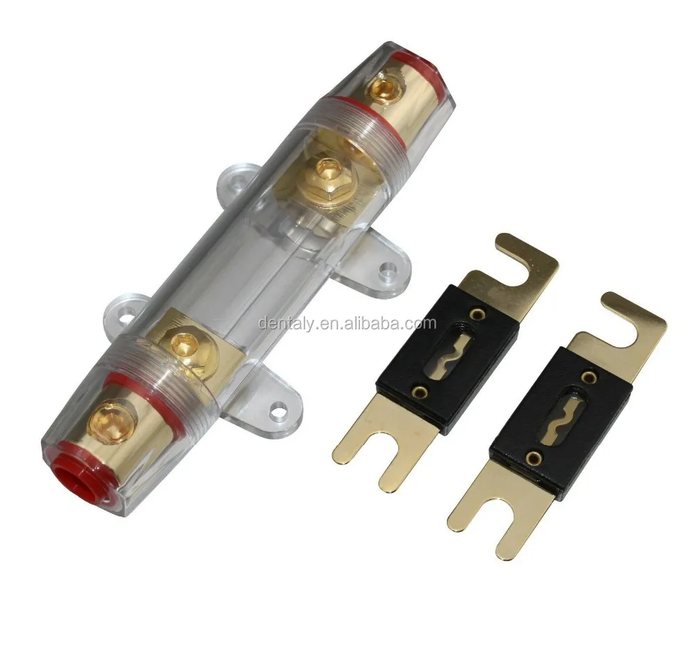 Car Audio Stereo Distribution Fuse Block Anl Fuse Holder 0/4ga Fuses