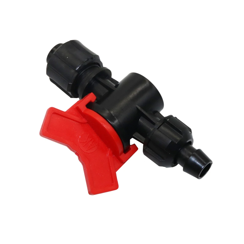Dn16 To Dn13 Hose Waterstop Valves Drip Tape Locks Bypass Valve