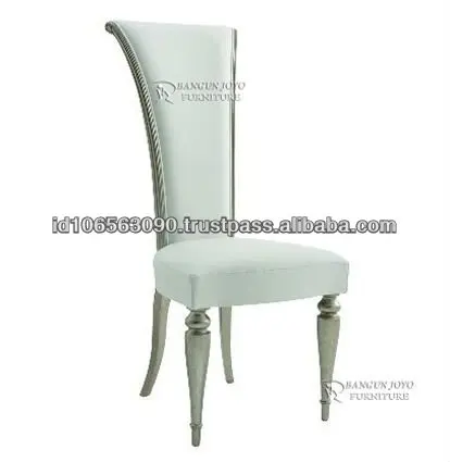 Luxury High Back Chair With Silver Leaf Bj Nes20 Luxury High Back Chair With Silver Leaf Bj Nes20 Neoclic Product On Alibaba