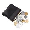 Customized Printed Logo Small Snap Coin Pouch R PU Coin Wallet Squeeze Coin Purse