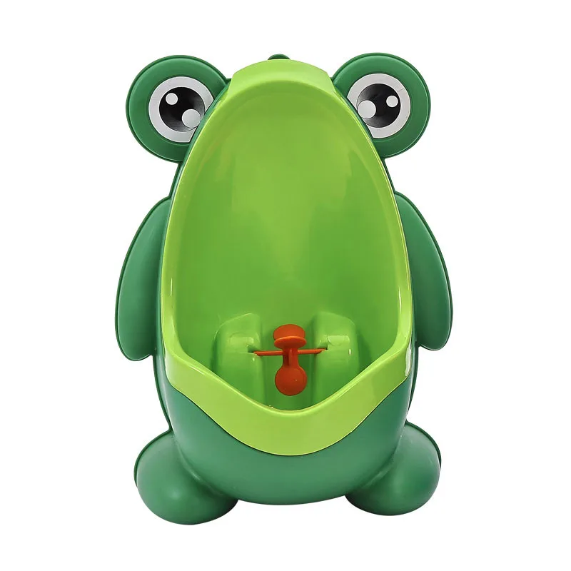

New Baby Boy Potty Toilet Training Frog Children Stand Vertical Urinal Boys Penico Pee Infant Toddler Wall-Mounted, Blue,green