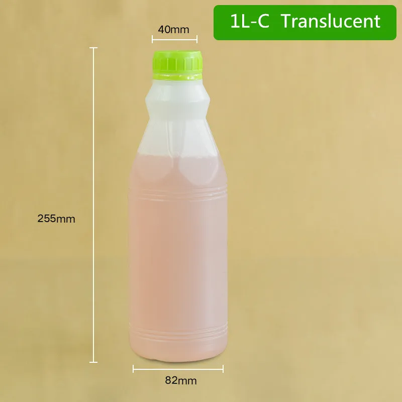 Cheap 1l/1.8l Biodegradable Plastic Bottle Juice Milk Jam Bottle