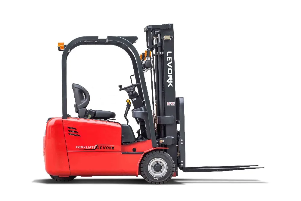 1.6 Ton Three-wheel Electric Forklift Truck With 1690mm 