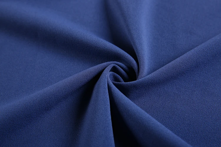 涤纶5% 氨纶厚重苔藓绉纱面料双面面料连衣裙 - buy 95% polyester 5%