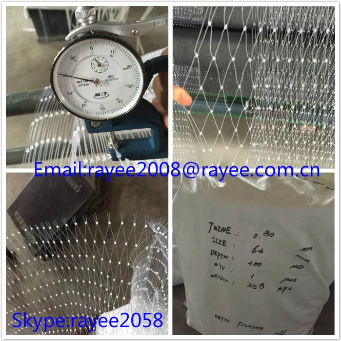 0.50mm * 3-1/2 fish net nylon