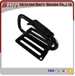 Stainless Steel 304 316 Straight Snap Hook with Screw for Camping,Outdoor