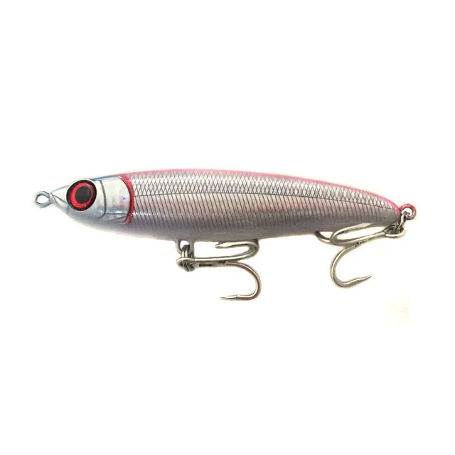 

Hot sale 8666 Plastics ABS Fishing lures Angler stick bait artificial with 3D eyes fishing lure, Various