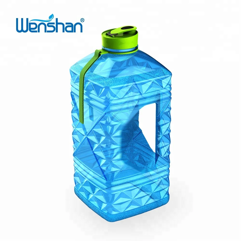 

Wholesale bpa free/tritan 2.2l gym water bottle with portable handle