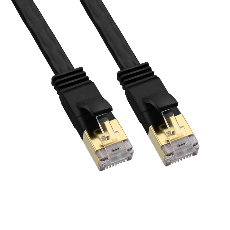 

cantell 2M cat7 patch cable Shielded Flat network lan cable Cat7 Ethernet Cable