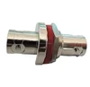 BNC Female Bulkhead to BNC Female Bulkhead Coax Cable Connectors Adapter