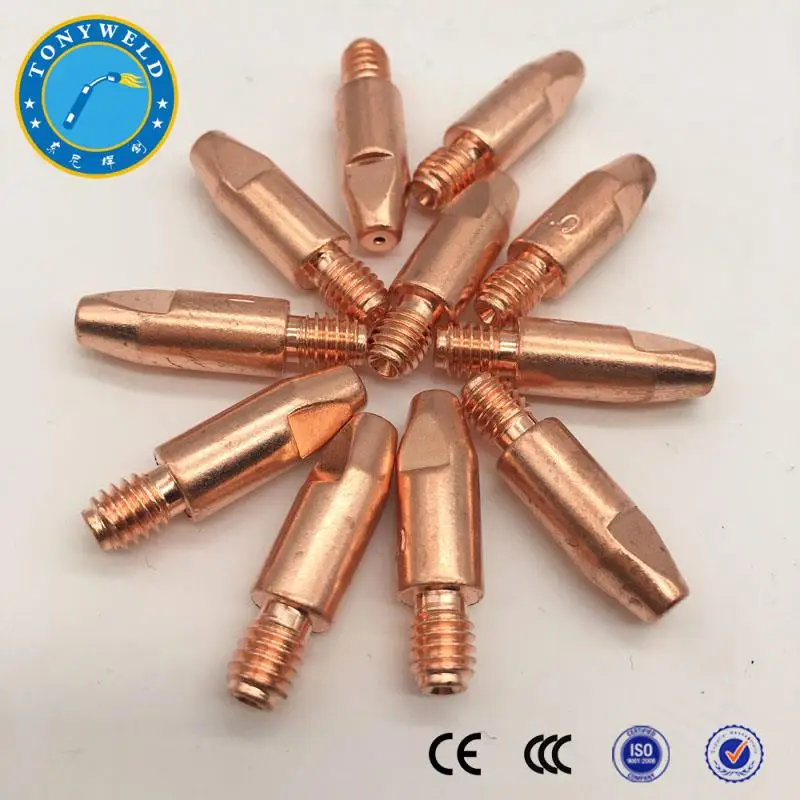 Copper Mig Contact Tip 1.2 mm, Pack Of 10