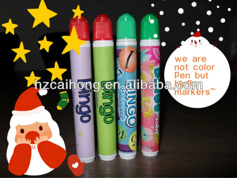 Bingo Manufacturer,En71 Non-toxic And Dot Bingo Dauber,Classcial Shape