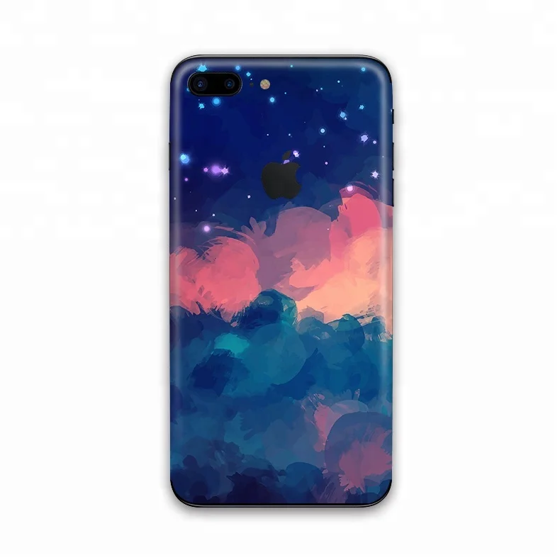 

Mini order mobile phone decoration waterproof self adhesive starry 3m vinyl protective decals skin stickers for iPhone