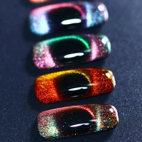 

Acrylic Lacquer Nail Polish 7ml Fashion Color 5D Cat Eye Gel Thermal Lucky Uv Nail Polish Gel Varnish Led Lamp Gel