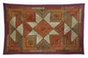 Mirror Work & Patchwork Wall Hanging Tapestry, Wall Decor Patchwork Embroidered Tapestry Wall Decor